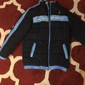 Jordan puffer-style winter coat
